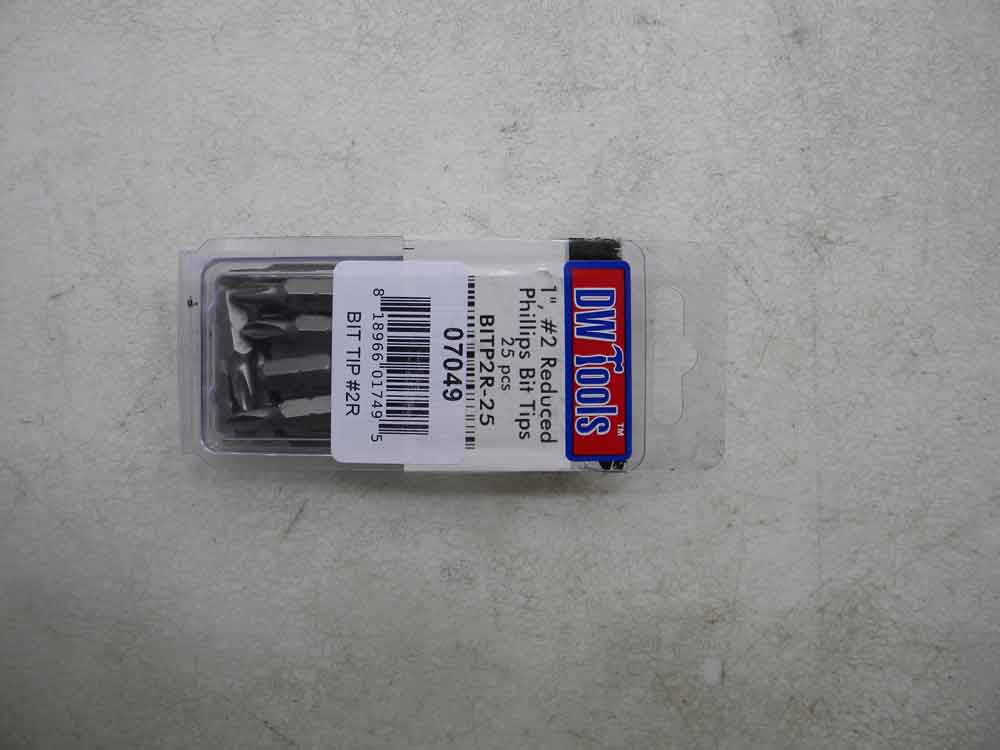 REDUCED BIT TIPS 07049