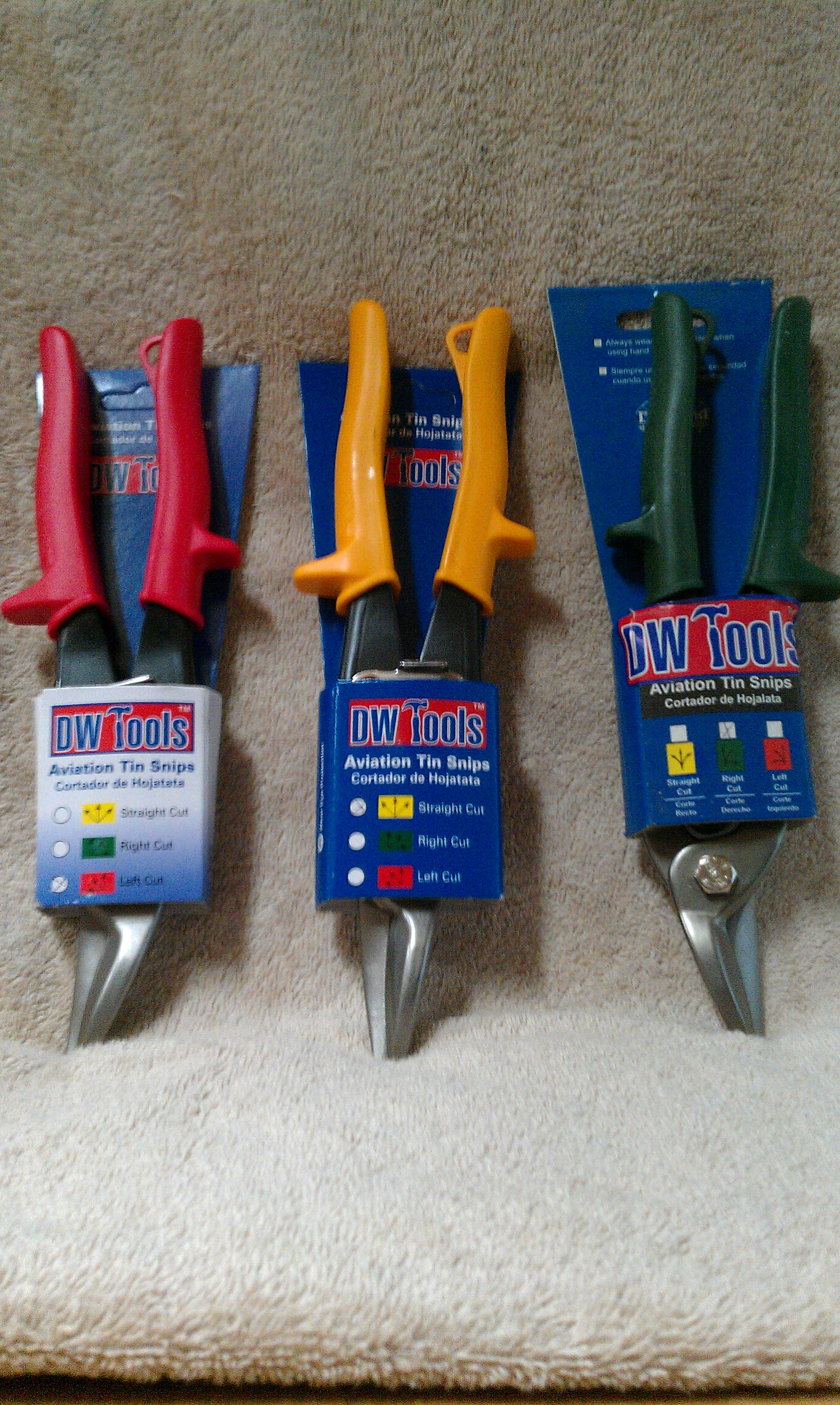 SNIPS LEFT RED HANDLE 13171