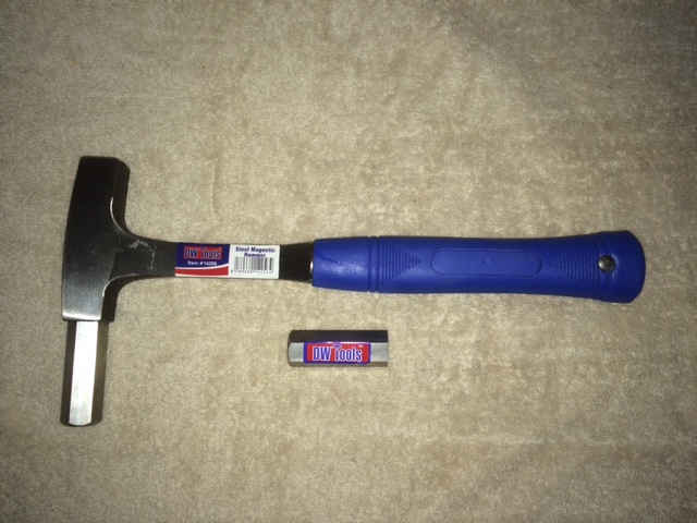 REPLACEMENT MAGNETIC TIP STEEL HAMMER 14164