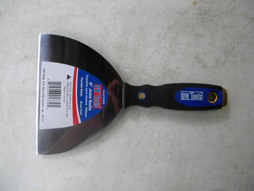 6”  Brass End Dura Grip Joint Knives 03300