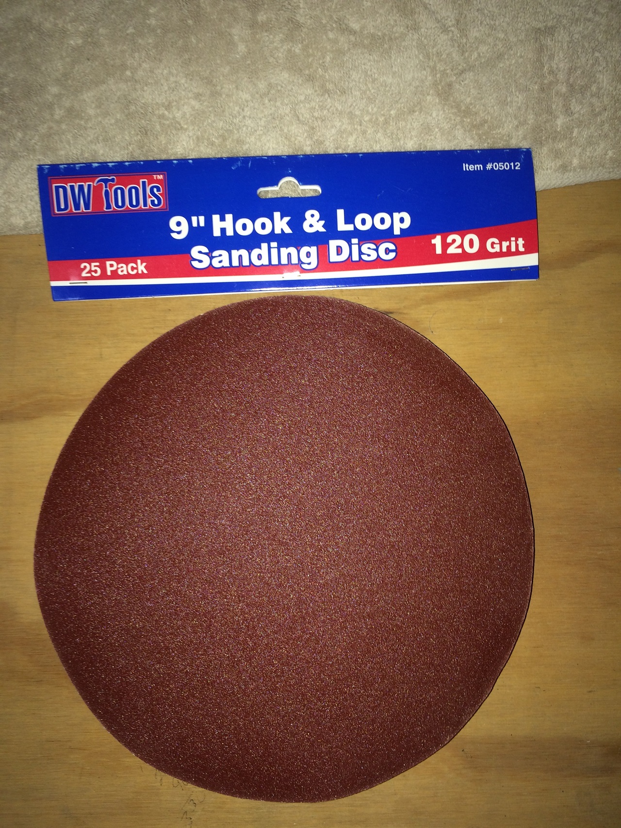 Hook & Loop Sanding Disc